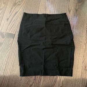 Pencil skirt, black size large